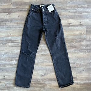 Abercrombie Jeans: Curve Love High Rise Dad Jeans